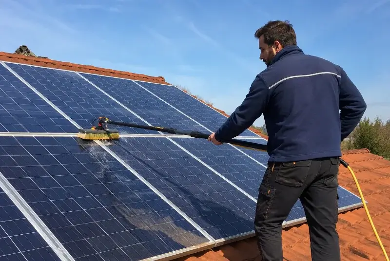 Nettoyage et entretien de panneaux solaires à Moulès-et-Baucels